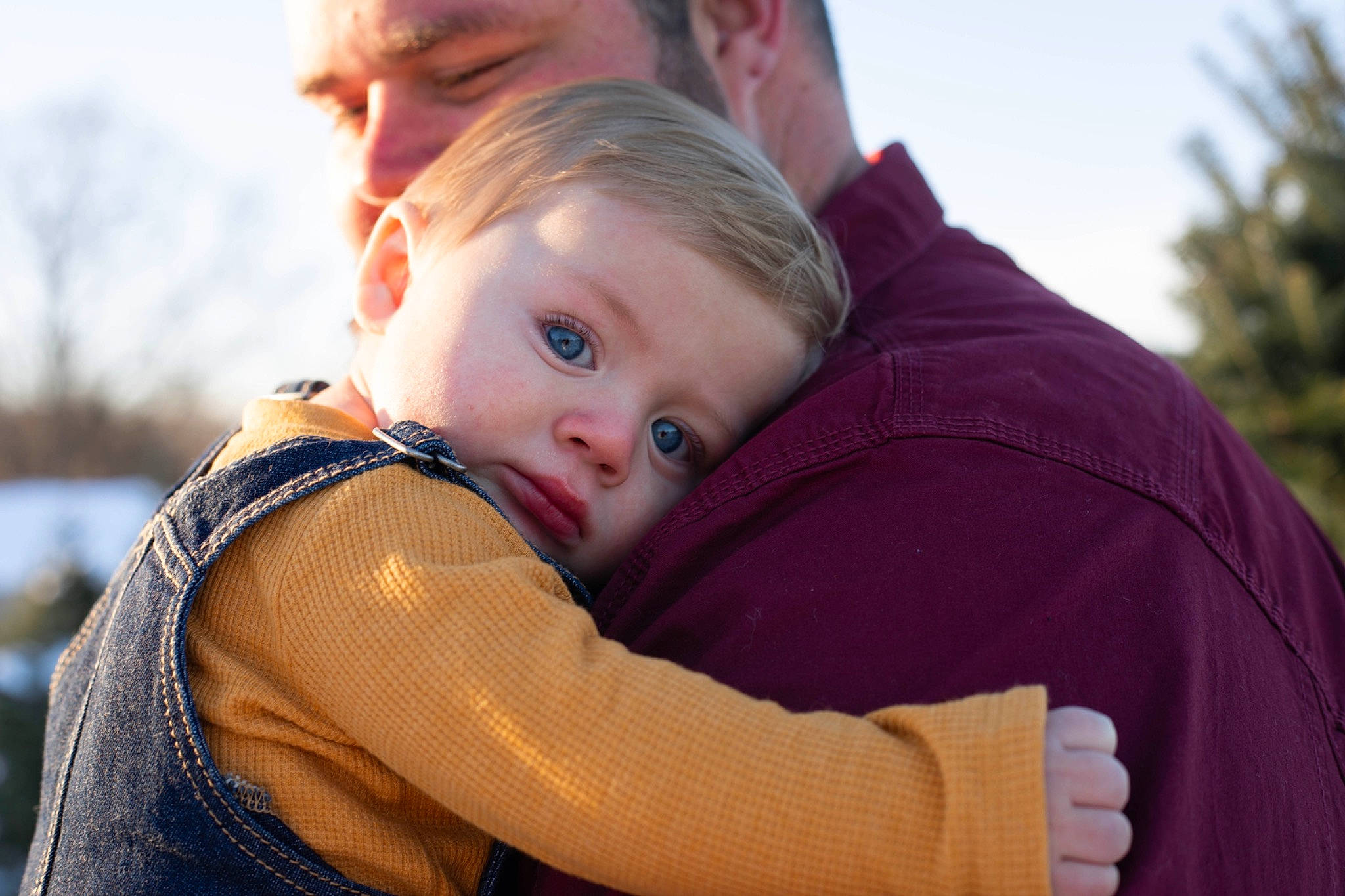 Lane joined the competition — help win amazing prizes! baby, child, flash_photography, fun, grass, happy, hug, leisure, love, outerwear, pattern, people_in_nature, person, portrait_photography, sitting, skin, sky, sleeve, toddler, tree