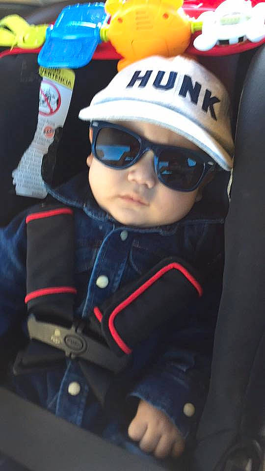 Alberto is registered to the contest to win money with this photo: bicycle_helmet, cap, car, cool, eyewear, fashion_accessory, fun, girl, glasses, headgear, headwear, helmet, person, personal_protective_equipment, product, sunglasses, vision_care