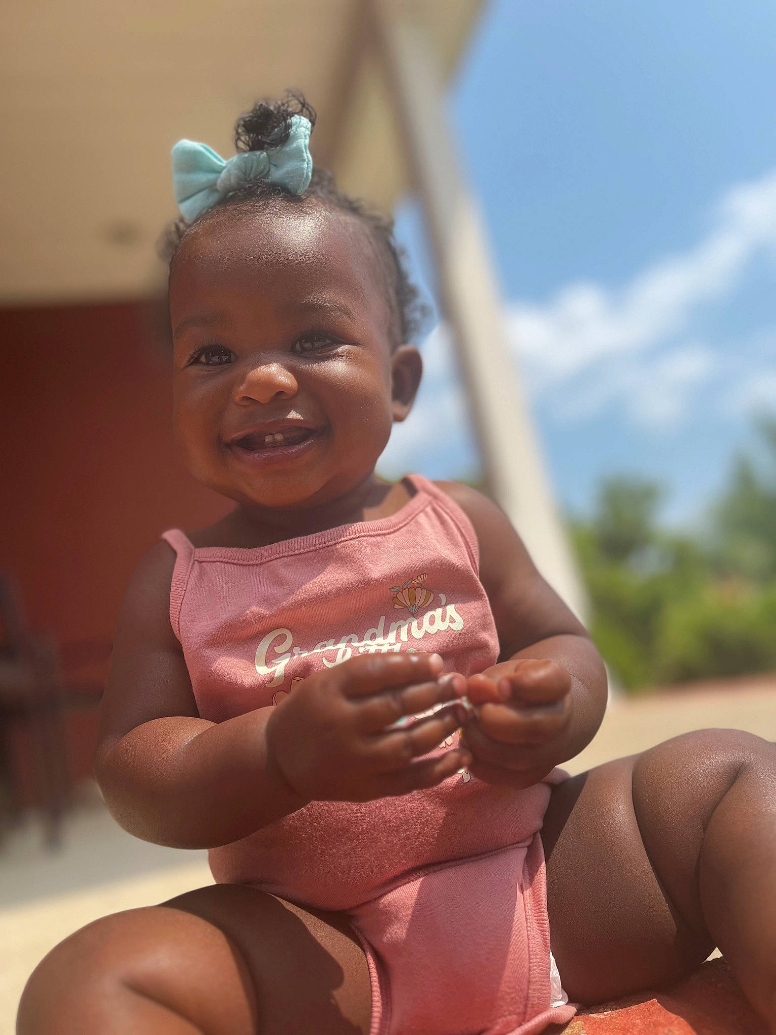 Afia joined the competition — help win amazing prizes! black_hair, chin, elbow, eye, flash_photography, gesture, hair, happy, human_body, human_leg, leisure, lip, neck, person, skin, sky, smile, thigh, thumb, toddler