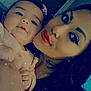 Aleia is registered to the contest to win money with this photo: baby, woman, face, portrait, smile, makeup, piercing, bow, pink, hand, skin, closeup, sparkle, filter, indoor, person, holding, cute, toddler, love
