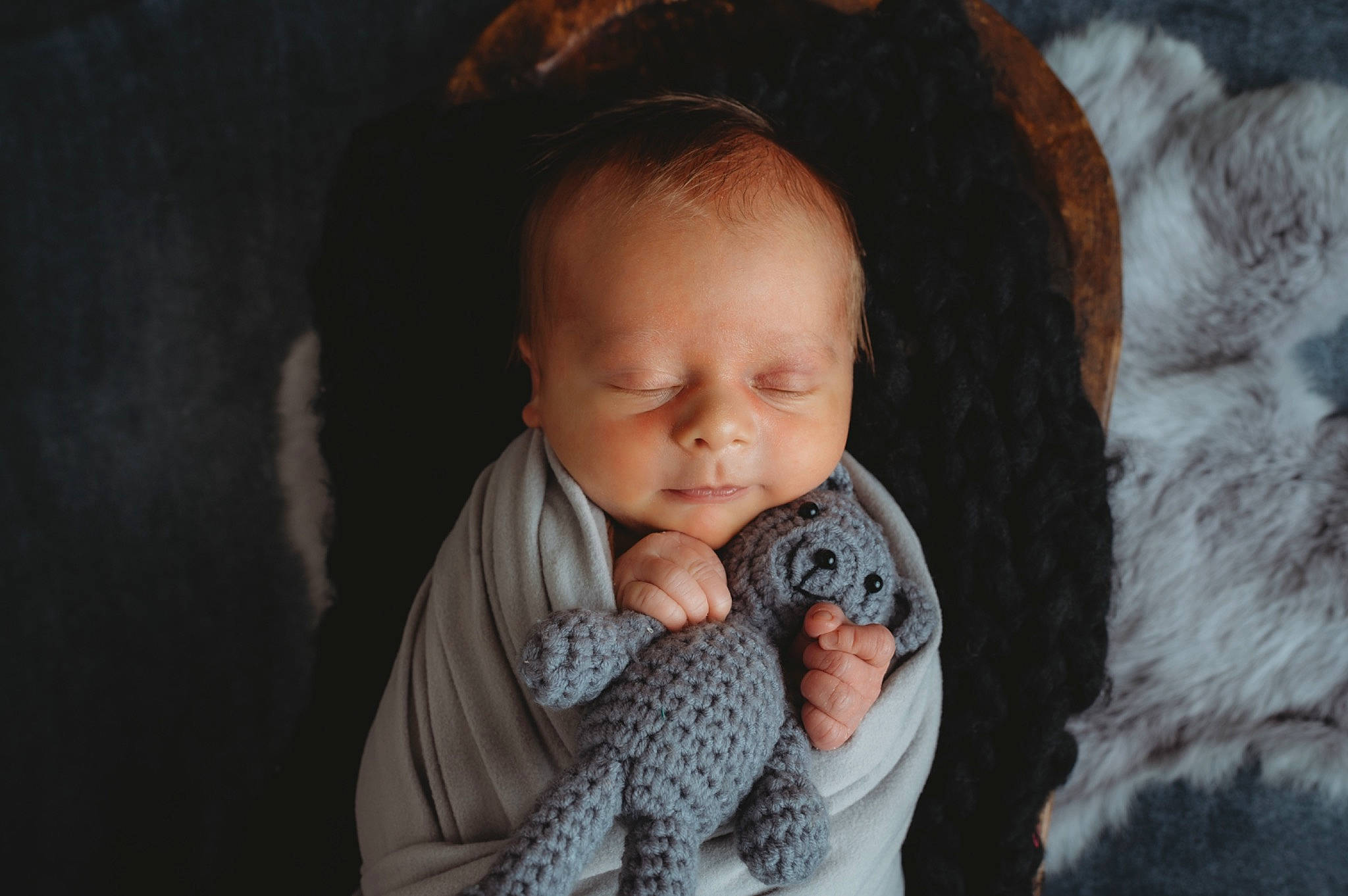 Arlo joined the competition — help win amazing prizes! baby, baby_toddler_clothing, cheek, child, comfort, ear, flash_photography, fur, happy, linens, nail, nose, person, portrait_photography, sitting, skin, smile, toddler, tree, wool