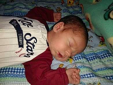 Harlan joined the competition — help win amazing prizes! baby, bedtime, cheek, child, nap, person, sleep, toddler