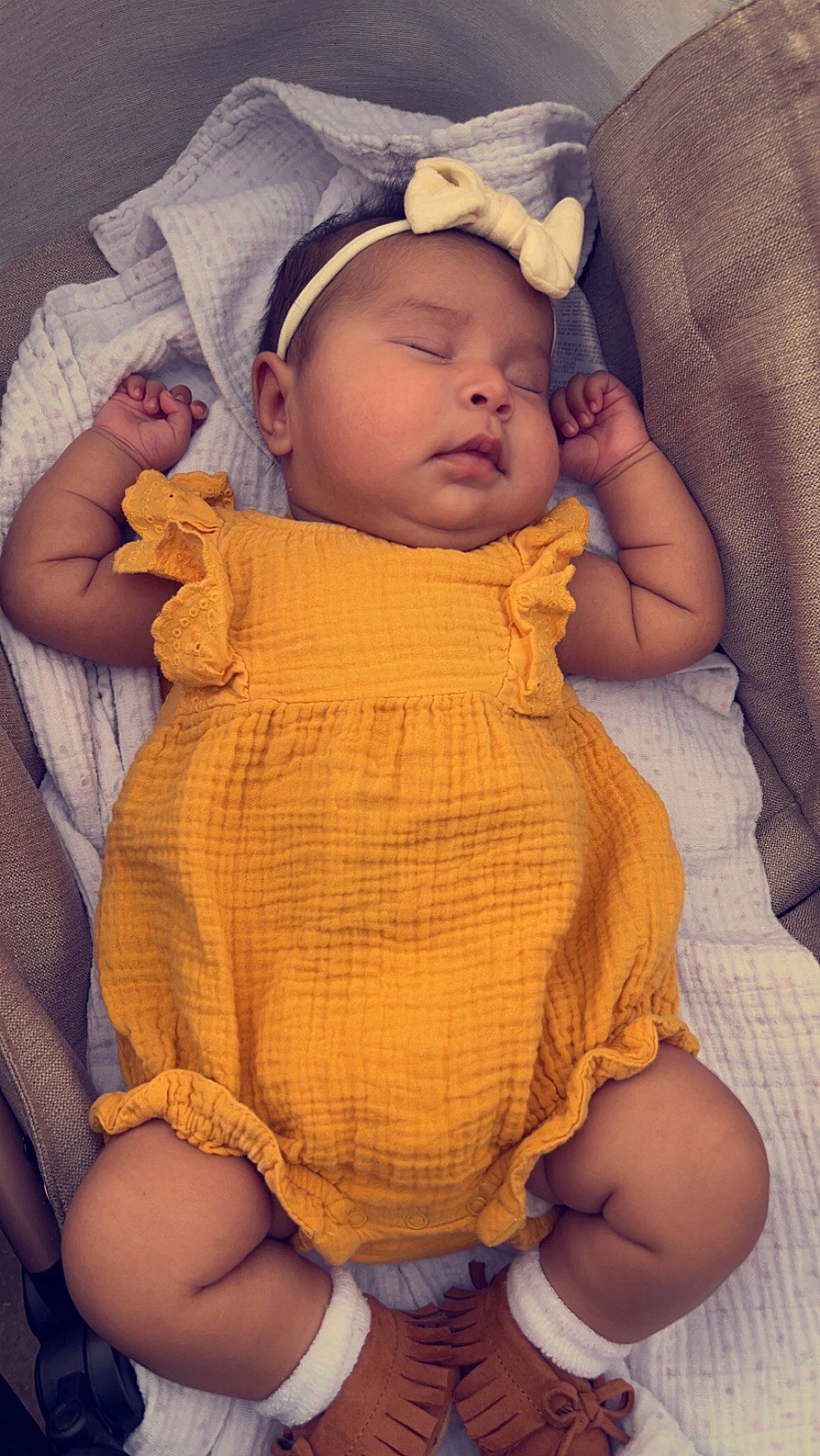 Carly joined the competition — help win amazing prizes! baby, baby_sleeping, baby_toddler_clothing, cap, cheek, comfort, eyebrow, facial_expression, finger, gesture, headgear, iris, lip, mouth, nose, person, pink, skin, sleeve, thumb