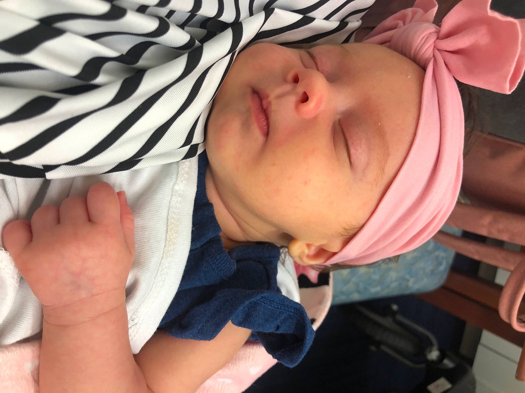 Adelynn joined the competition — help win amazing prizes! baby, cheek, child, cool, ear, eyelash, face, finger, hand, head, headgear, headwear, mouth, nap, neck, nose, person, toddler