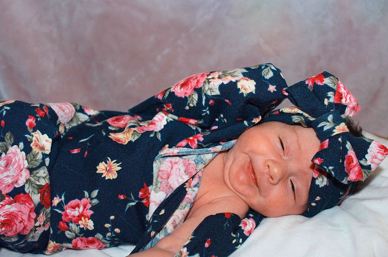 Adelynn joined the competition — help win amazing prizes! child, headwear, nap, person, textile