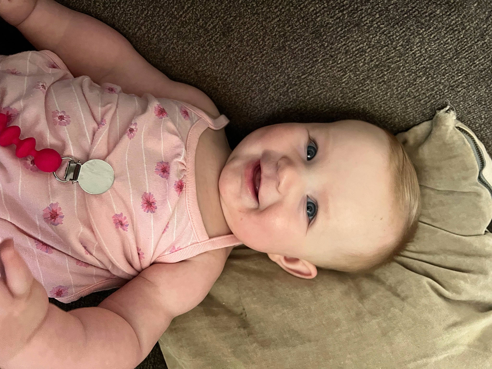 Hadleigh joined the competition — help win amazing prizes! baby, baby_toddler_clothing, cheek, chin, comfort, eye, face, finger, gesture, headgear, human_body, iris, joy, lip, mouth, nose, person, skin, sleeve, smile