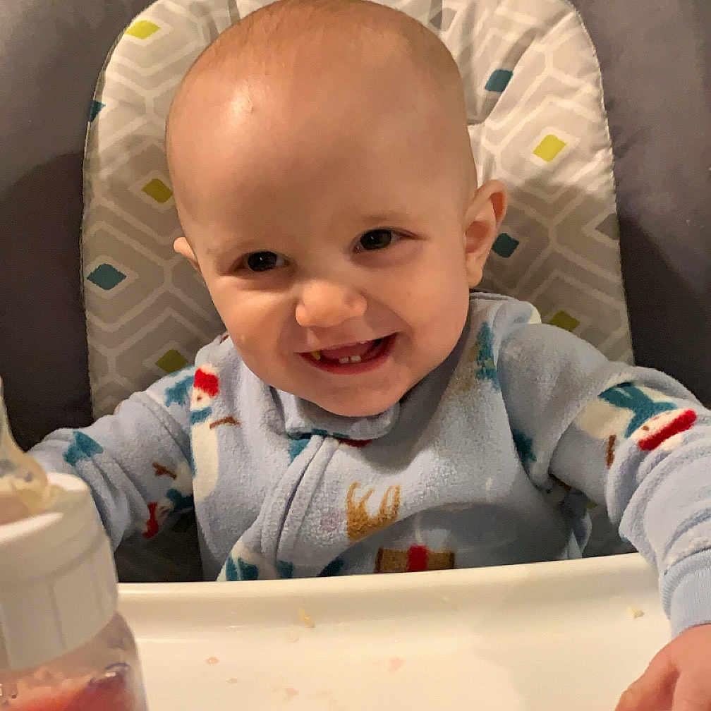 Kyzzer joined the competition — help win amazing prizes! baby, babylaughing, bodypart, can, crib, cutlery, face, finger, furniture, hand, happy, head, infantbed, person, photography, portrait, smile, spoon, tin, whiteboard