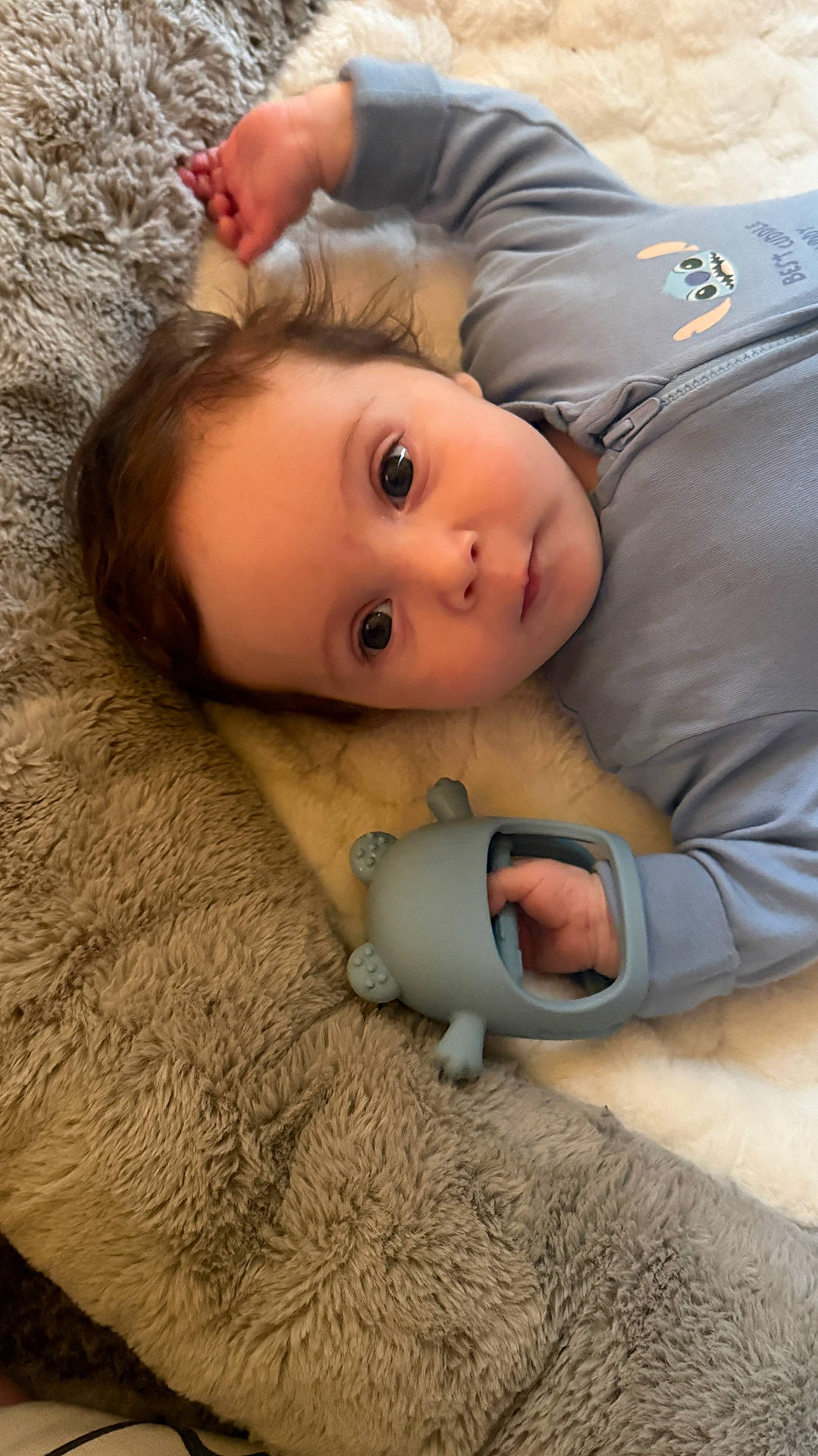 Mori joined the competition — help win amazing prizes! baby, blanket, bodypart, clothing, couch, face, finger, furniture, hand, happy, head, homedecor, hoodie, knitwear, newborn, person, photography, portrait, sweater, sweatshirt