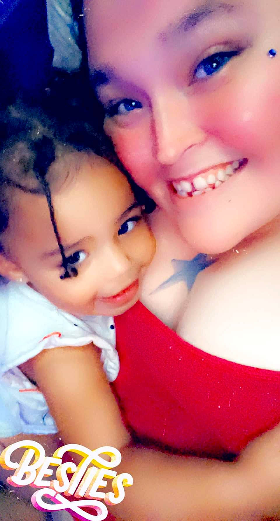 Jai'Lynn is registered to the contest to win money with this photo: beauty, black_hair, blue, cheek, close_up, eyebrow, eyelash, facial_expression, flash_photography, fun, gesture, happy, joy, lip, magenta, nose, people_in_nature, person, pink, skin