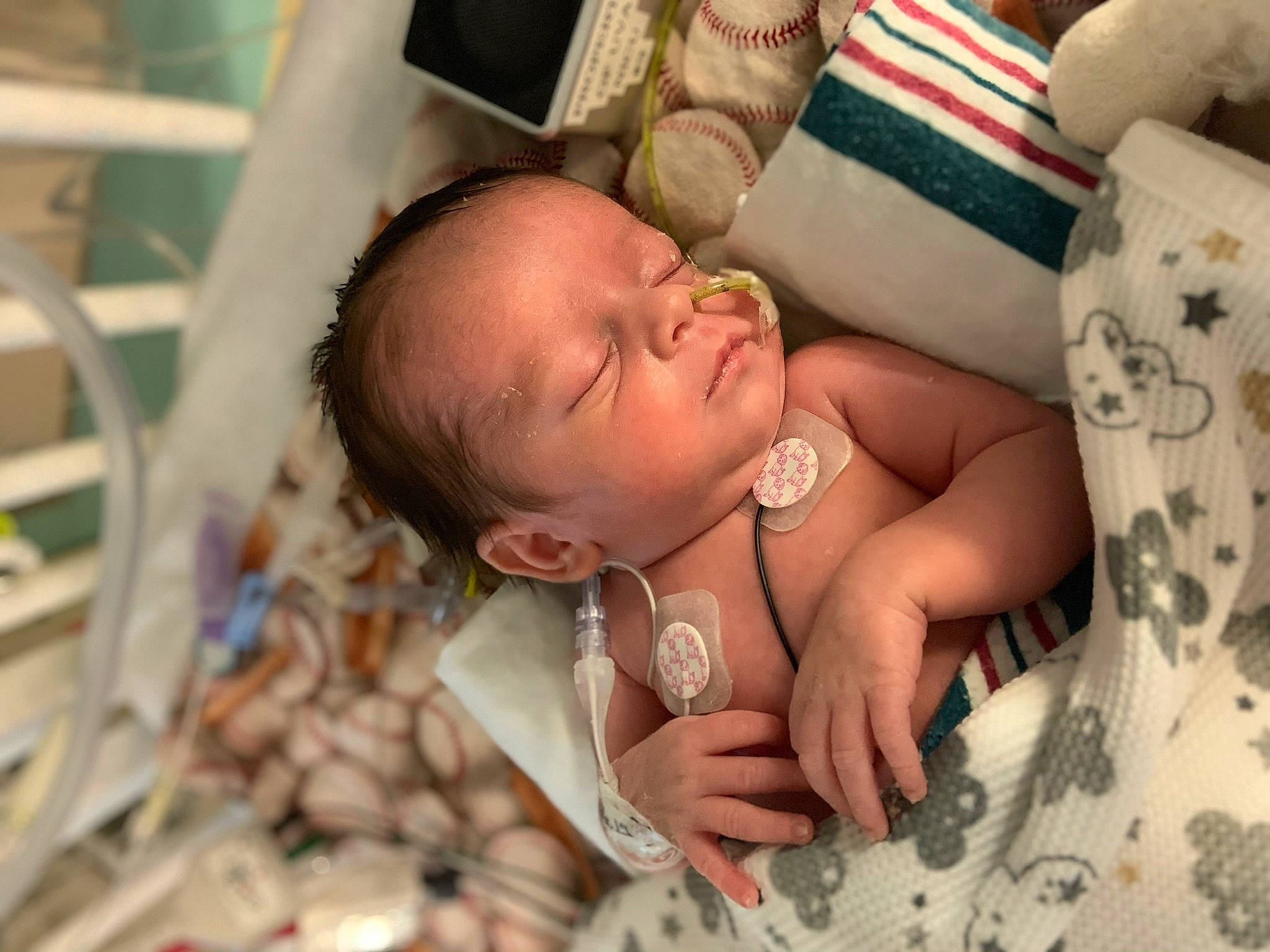 Scott joined the competition — help win amazing prizes! baby, birth, cheek, child, childbirth, nap, person, skin, sleep, smile, toddler