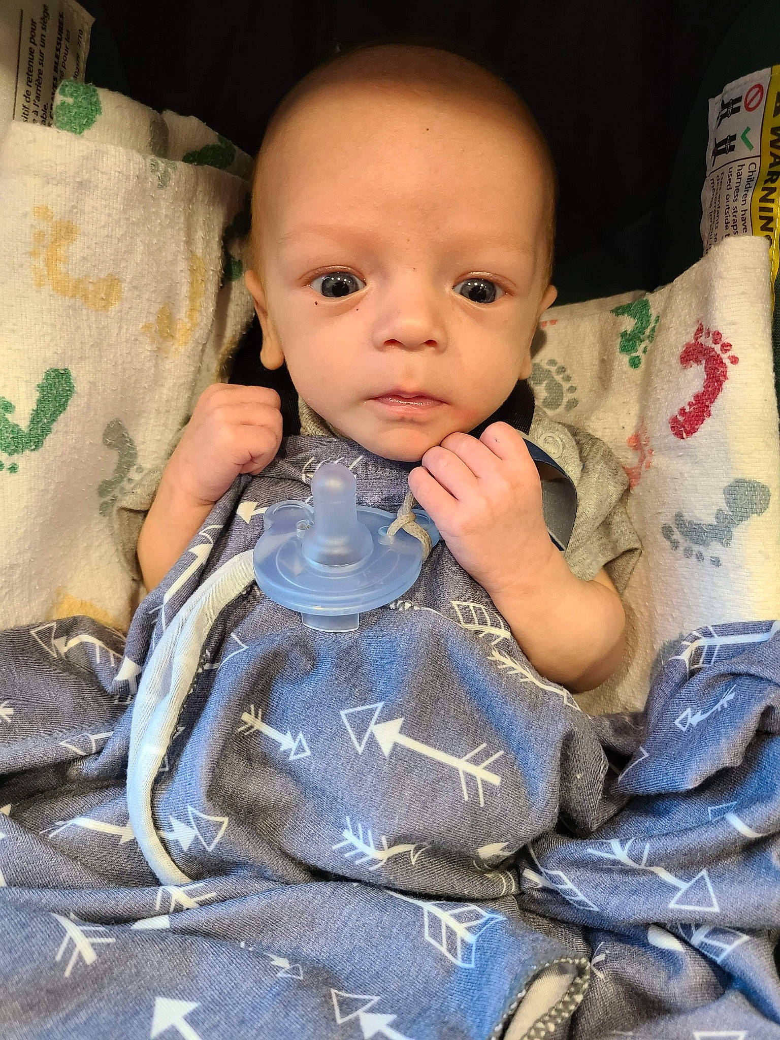 Mathias joined the competition — help win amazing prizes! abdomen, arm, baby, baby_products, baby_toddler_clothing, cheek, chest, child, comfort, eyelash, iris, linens, lip, overall, pattern, person, sitting, skin, sleeve, toddler