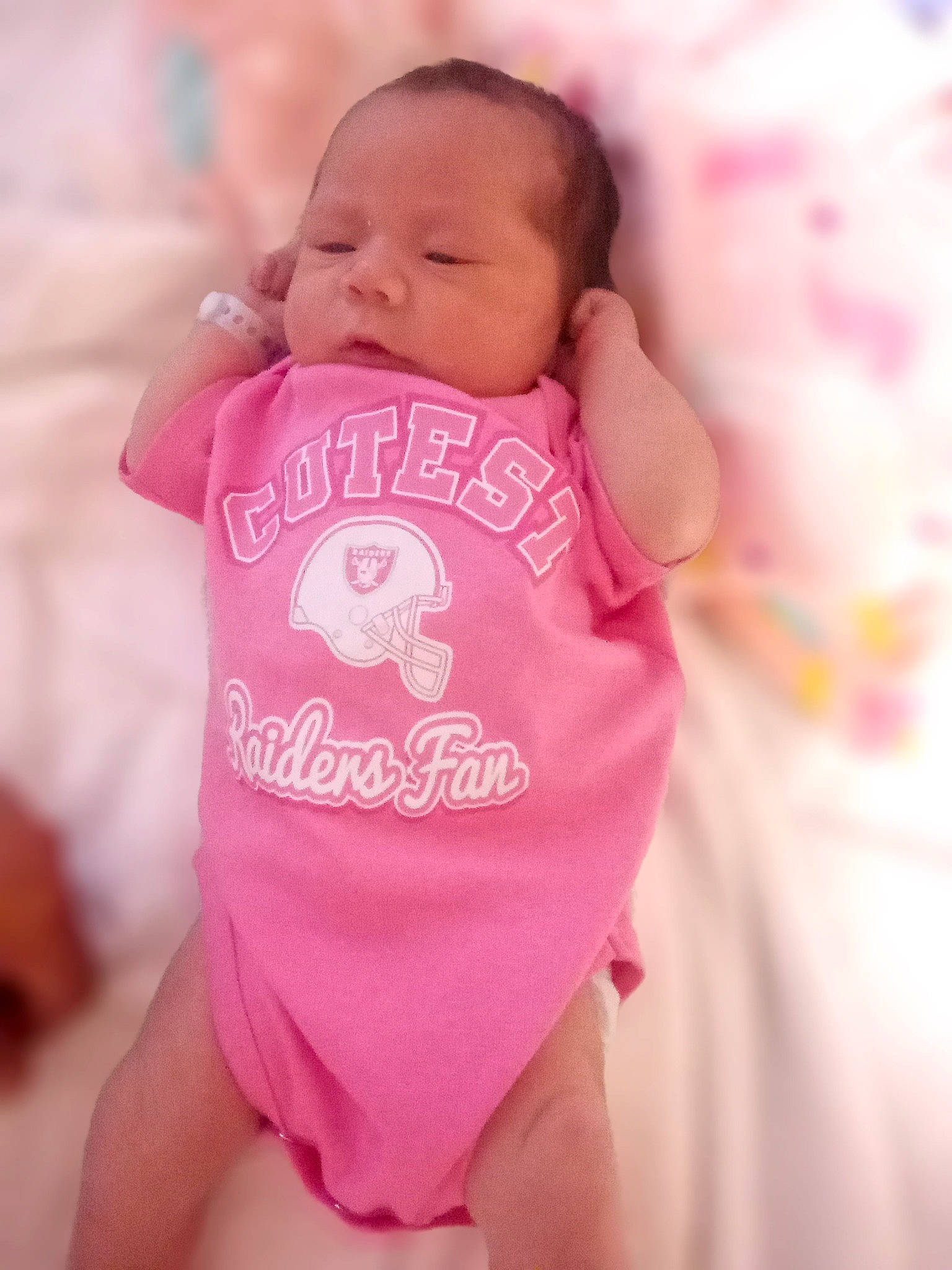 Amor joined the competition — help win amazing prizes! baby, baby_products, baby_sleeping, baby_toddler_clothing, cheek, child, eyelash, face, happy, human_body, magenta, nail, neck, nose, person, pink, product, sleeve, t_shirt, thumb