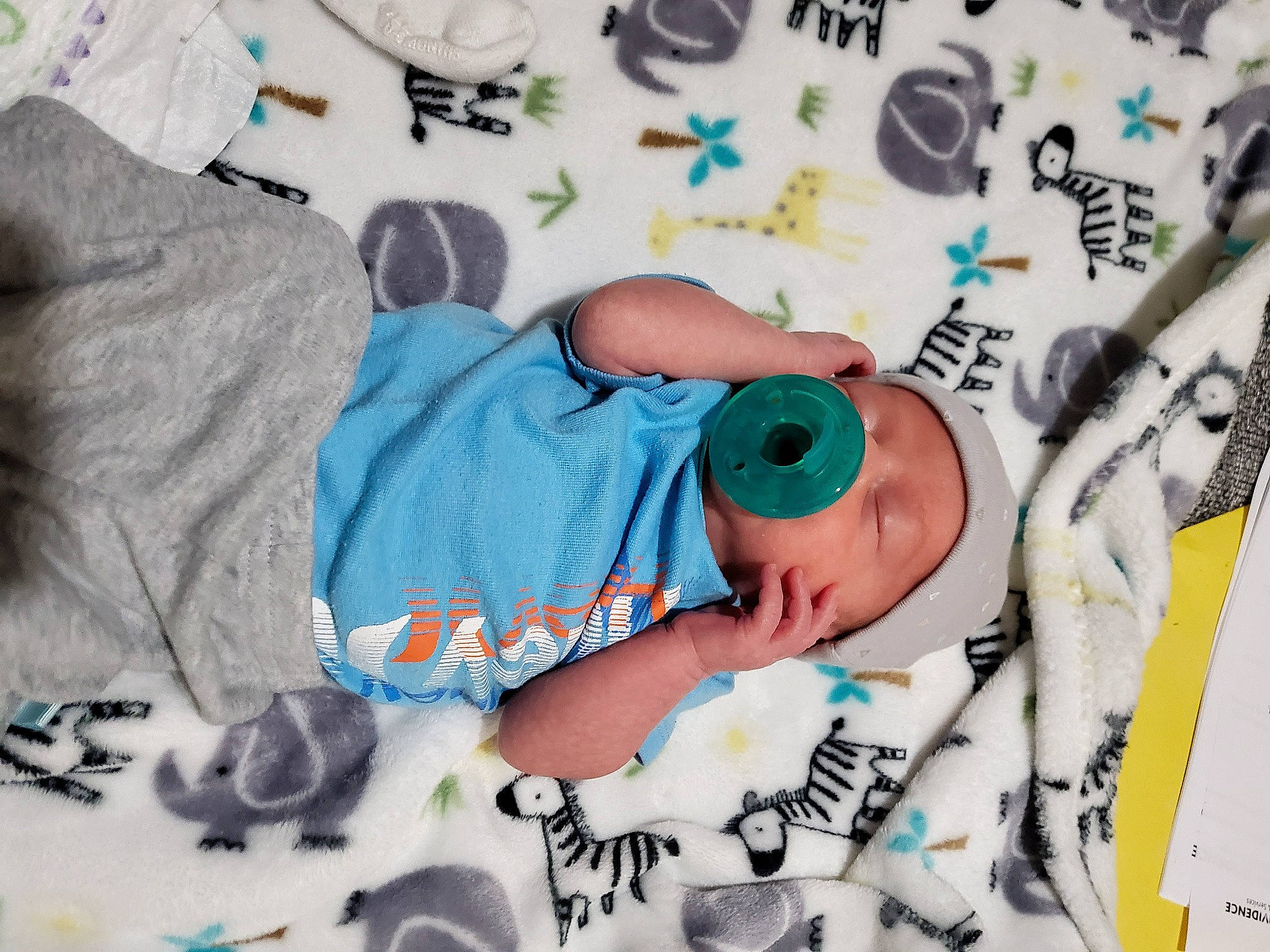Kash joined the competition — help win amazing prizes! aqua, art, azure, baby, baby_products, baby_toddler_clothing, bedding, comfort, font, happy, hat, illustration, linens, pattern, person, product, room, sleeve, t_shirt, textile
