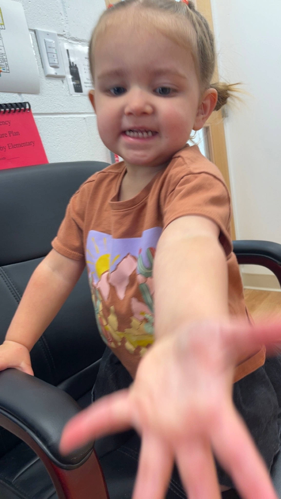 Brynlee joined the competition — help win amazing prizes! arm, baby_toddler_clothing, beauty, cheek, chin, comfort, facial_expression, finger, fun, gesture, hand, happy, iris, joint, joy, neck, person, skin, sleeve, t_shirt