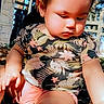 Valentina joined the competition — help win amazing prizes! toddler, child, outdoor, sunlight, pigtails, floral_shirt, pink_shorts, sitting, nature, baby, cute, portrait, young_child, person, daylight, skin, face, hand, legs, garden