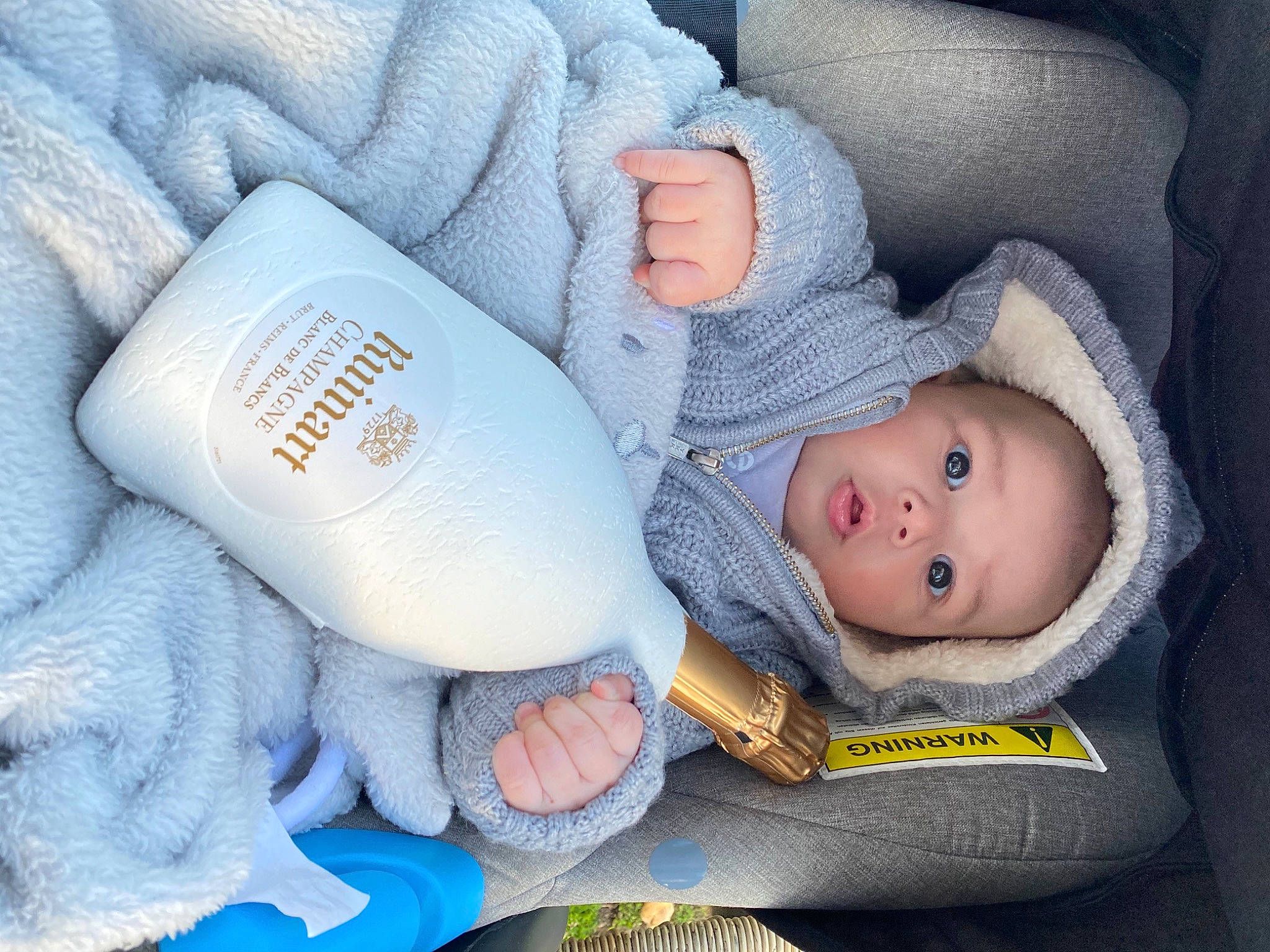 Adrian participe au concours pour gagner de l'argent avec cette photo : baby, baby_products, baby_sleeping, baby_toddler_clothing, carmine, cheek, child, comfort, electric_blue, face, font, headgear, linens, mammal, nail, nap, person, skin, smile, toddler