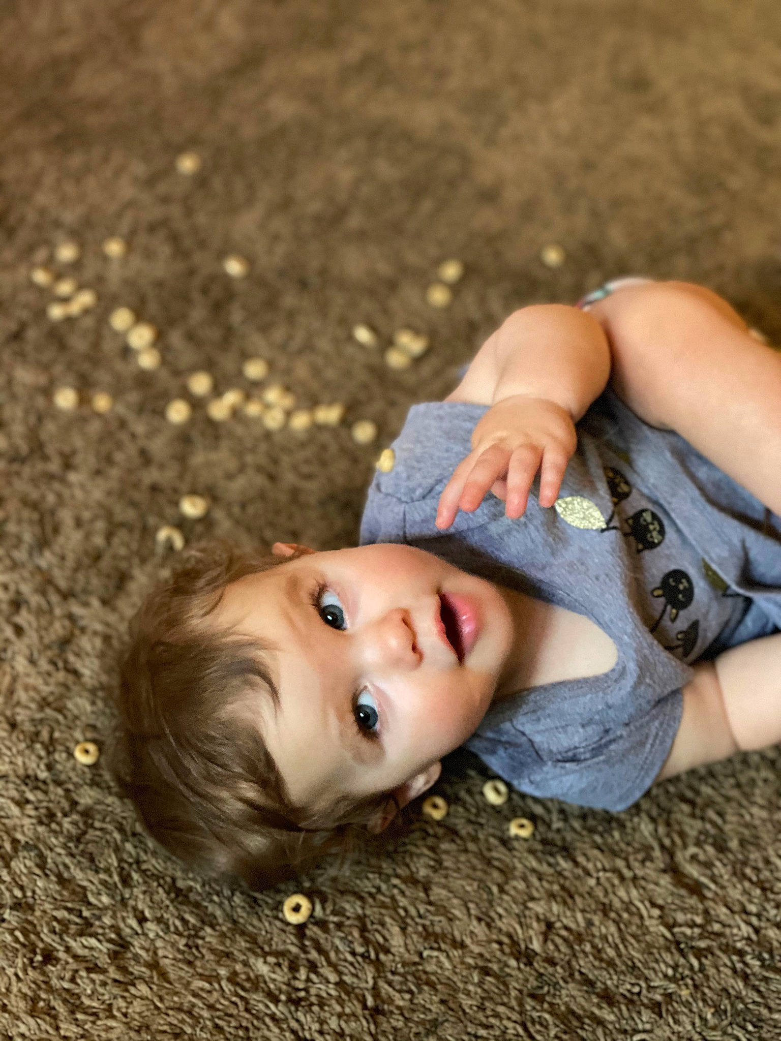 Aliza joined the competition — help win amazing prizes! child, close_up, denim, face, flash_photography, fun, grass, happy, lip, nose, people_in_nature, person, plant, portrait, portrait_photography, sitting, skin, soil, toddler, tree