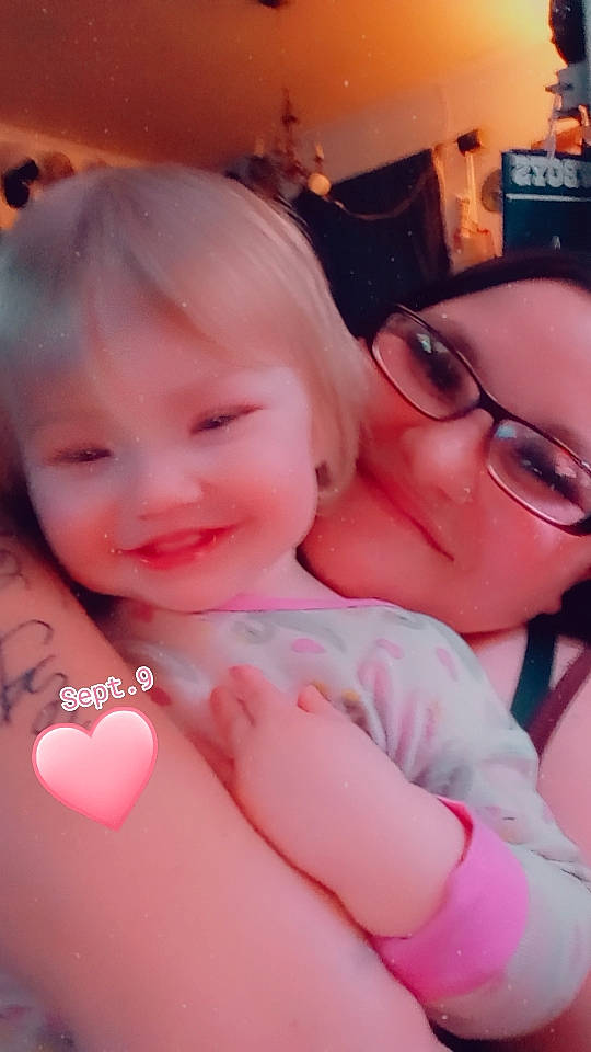 Maggie joined the competition — help win amazing prizes! baby, cheek, chin, comfort, eyebrow, eyelash, face, finger, gesture, glasses, happy, iris, joy, lip, mouth, muscle, nose, person, pink, skin