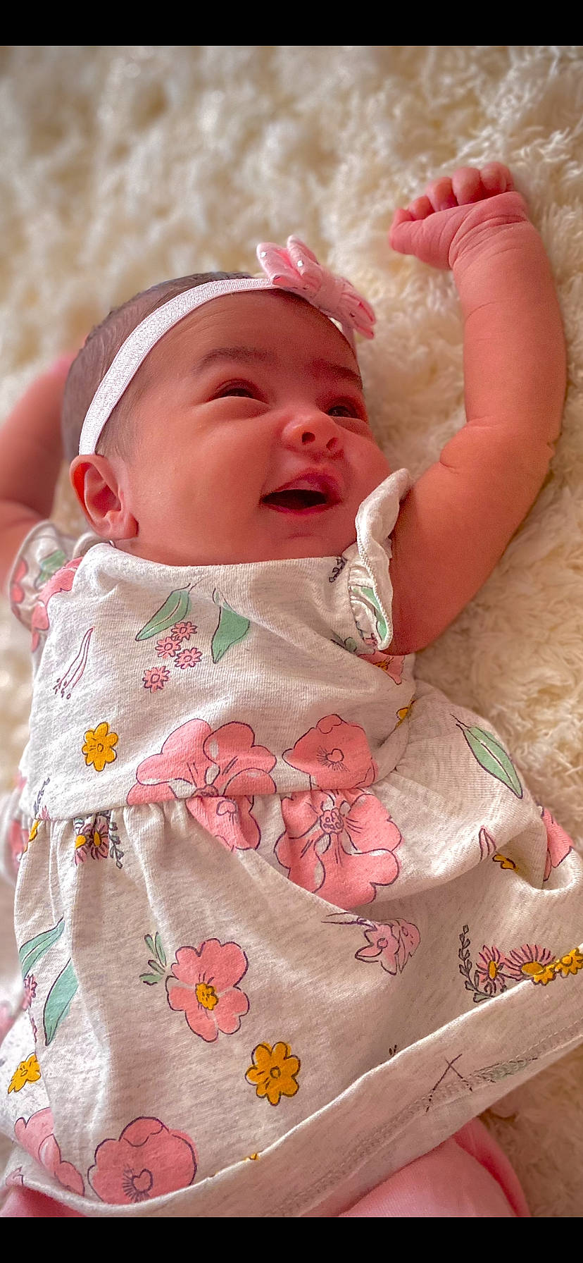 Lilyana joined the competition — help win amazing prizes! baby, baby_toddler_clothing, cheek, chin, clothing, comfort, dress, eye, face, happy, hat, headwear, human_body, lip, mammal, mouth, person, pink, red, skin