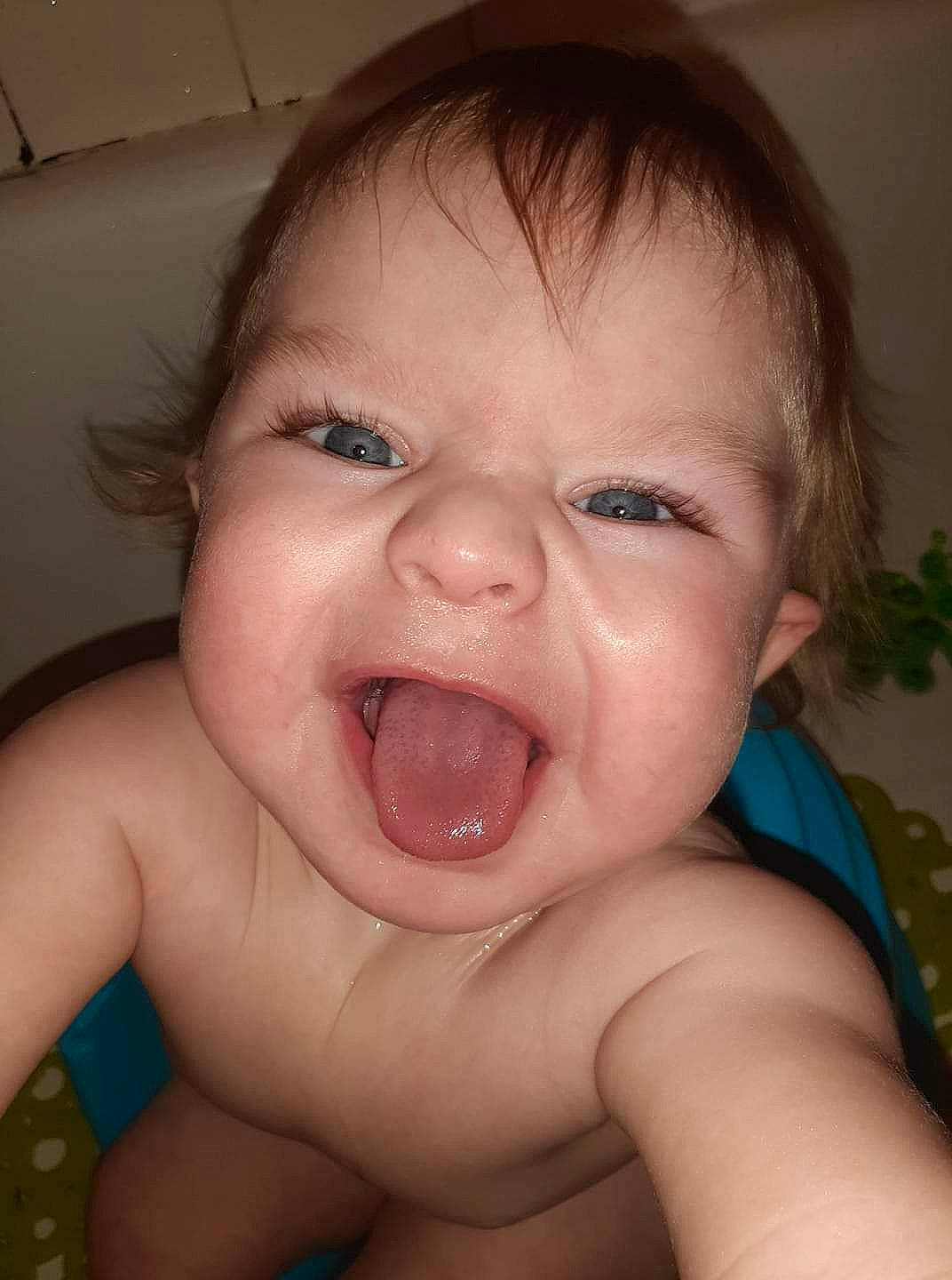 Raylen joined the competition — help win amazing prizes! baby, baby_making_funny_faces, cheek, child, chin, close_up, eye, face, facial_expression, forehead, head, lip, mouth, nose, organ, person, skin, smile, toddler, tongue