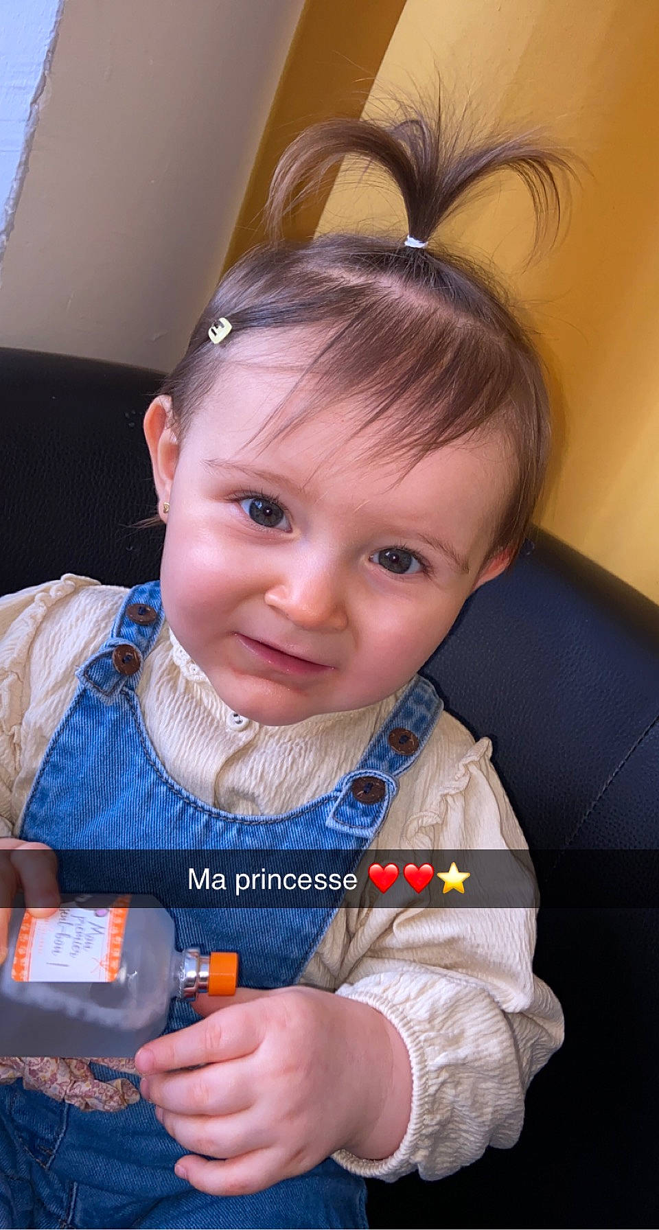 Tatiana participe au concours pour gagner de l'argent avec cette photo : baby, baby_products, baby_toddler_clothing, cheek, child, chin, ear, eye, eyebrow, eyelash, fashion_accessory, fun, happy, headband, headpiece, iris, mouth, nose, person, skin