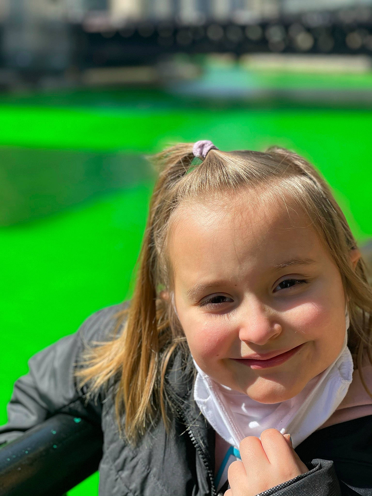 Maya joined the competition — help win amazing prizes! brown_hair, child, fun, gesture, grass, happy, joy, leisure, lip, long_hair, people_in_nature, person, photograph, portrait_photography, recreation, skin, smile, snapshot, summer, sunglasses