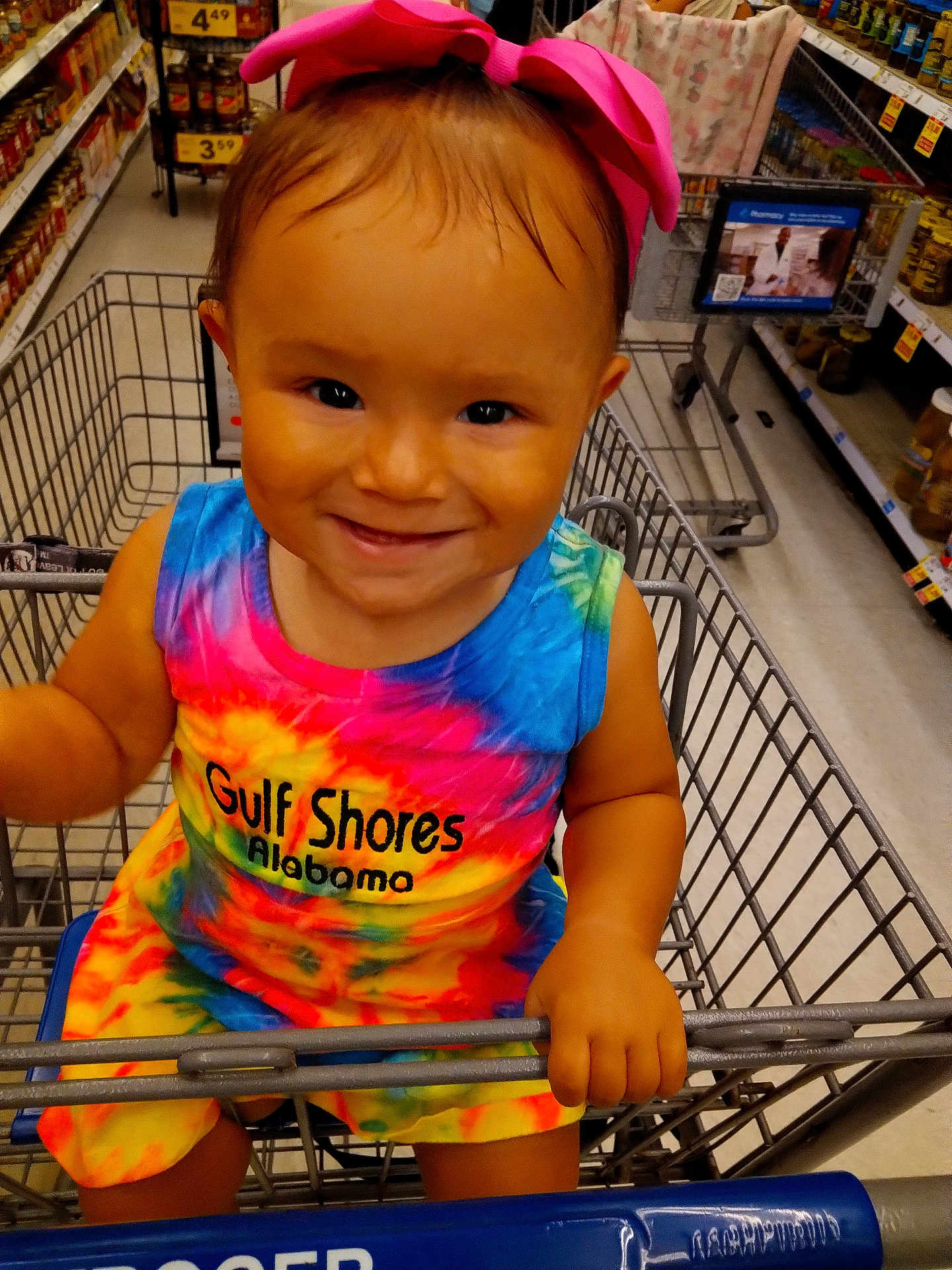 Kellcey joined the competition — help win amazing prizes! baby, computerhardware, electronics, face, food, grocerystore, hardware, head, indoors, market, monitor, person, photography, portrait, screen, shelf, shop, shopping, shoppingcart, sweets