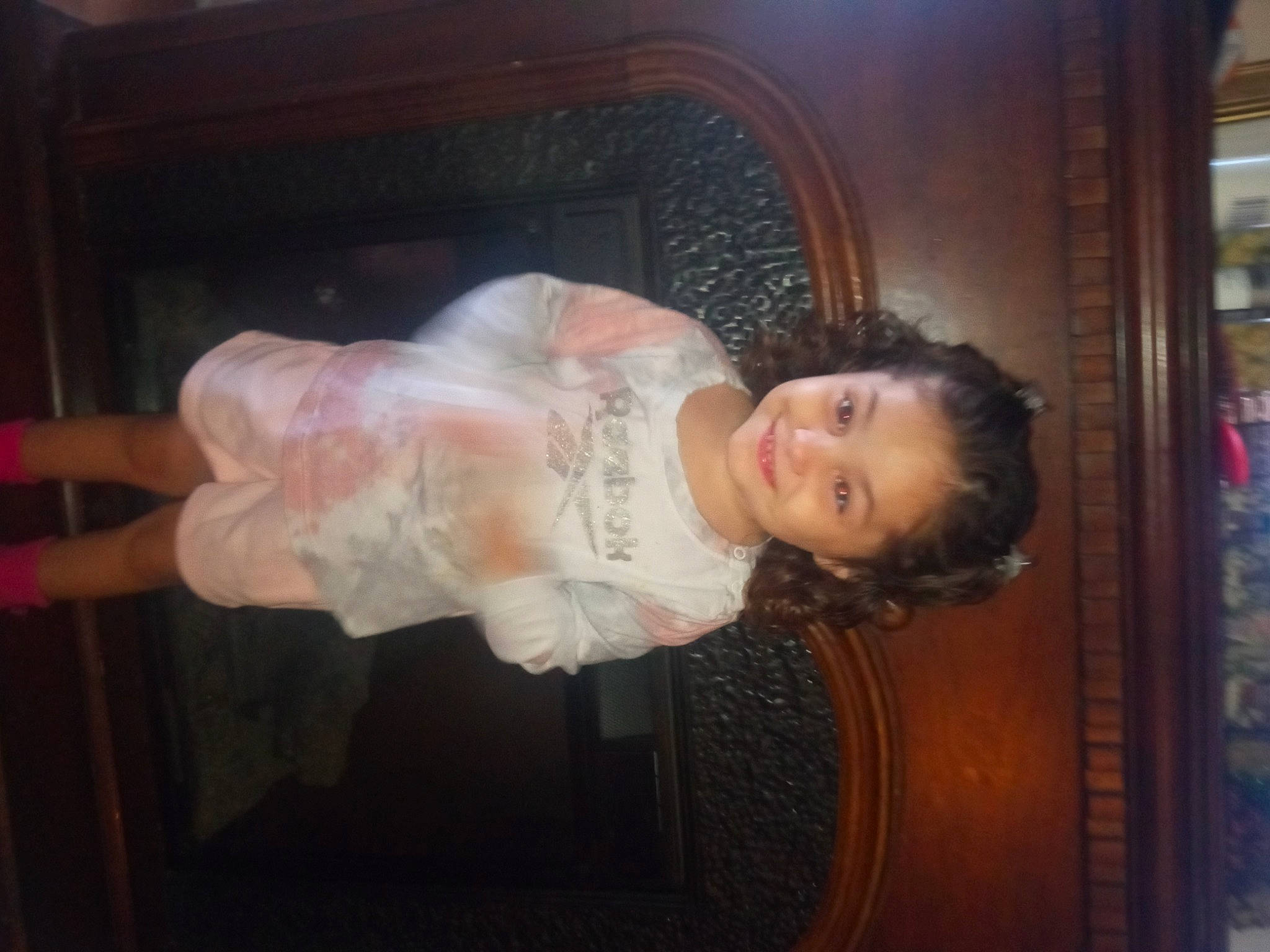 Cypress is registered to the contest to win money with this photo: baby, baby_toddler_clothing, child, dress, event, flash_photography, fun, happy, joy, person, room, smile, toddler