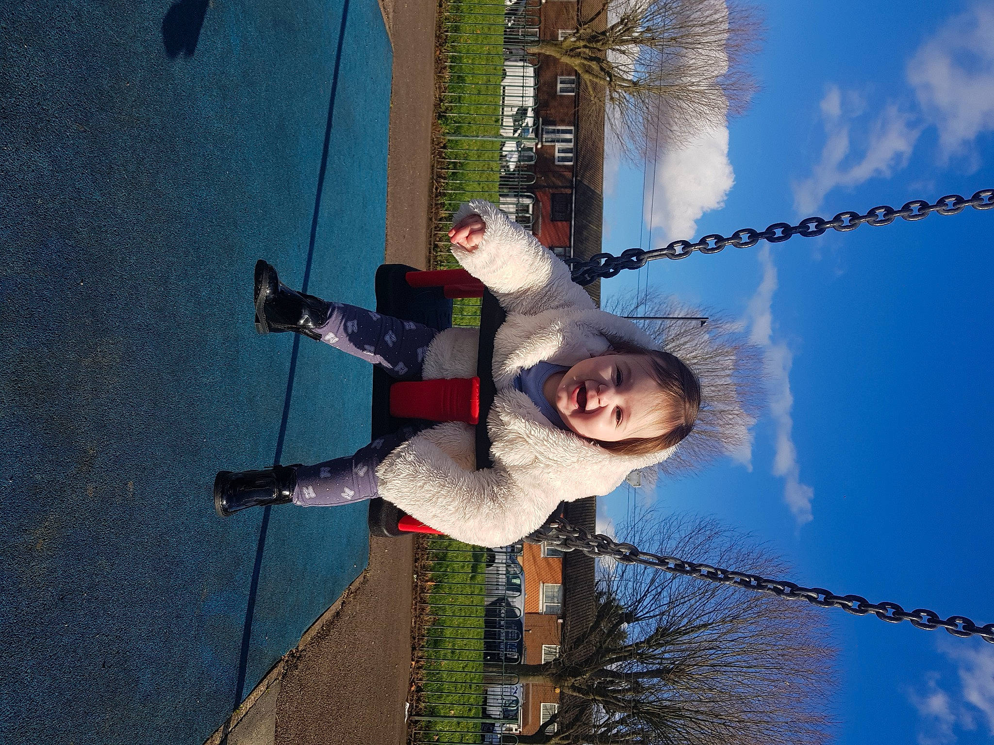 Cleo joined the competition — help win amazing prizes! adventure, cloud, electricity, fun, happy, leisure, line, person, photograph, plant, pole, public_utility, recreation, rope, sky, smile, toddler, tree, water, wind