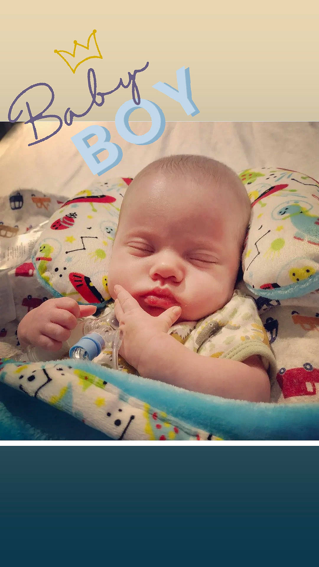 Tanner is registered to the contest to win money with this photo: baby, baby_products, baby_sleeping, baby_toddler_clothing, cheek, child, chin, comfort, facial_expression, happy, human, iris, linens, mouth, nose, person, pink, product, skin, textile