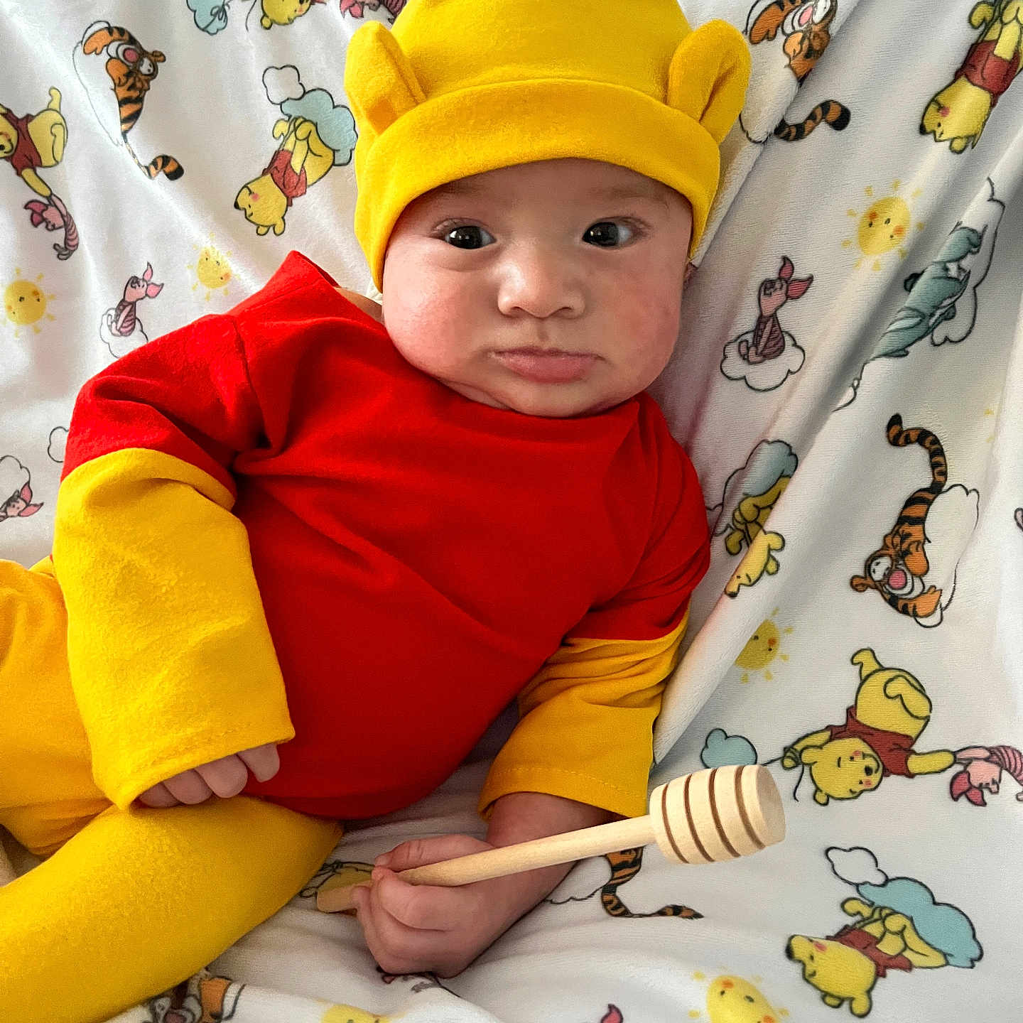 Jaice joined the competition — help win amazing prizes! baby, bed, blanket, bodypart, bonnet, cap, clothing, cutlery, face, finger, furniture, hand, hat, head, hood, newborn, person, photography, portrait, spoon