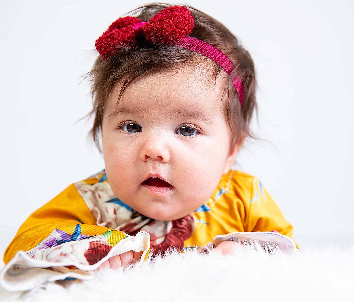 Kamilla joined the competition — help win amazing prizes! baby, brown_hair, cheek, child, child_model, face, fashion_accessory, hair_accessory, head, headband, headgear, headpiece, lip, mouth, person, photography, pink, skin, smile, toddler