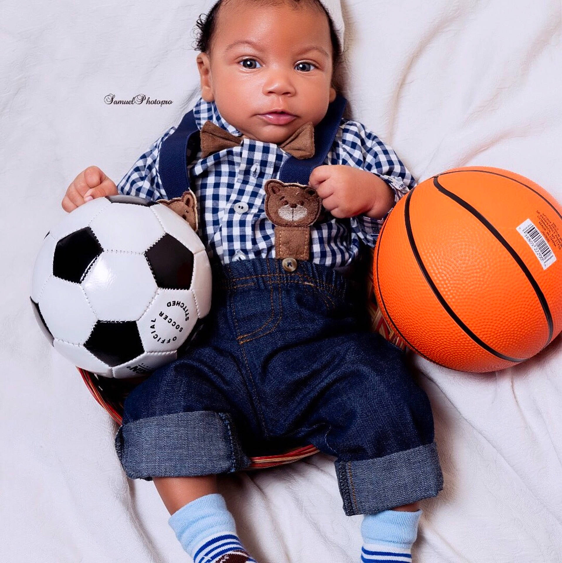 Brendan joined the competition — help win amazing prizes! ball, boy, child, football, material, outerwear, person, personal_protective_equipment, play, product, protective_gear_in_sports, shoe, shoulder, sportswear, textile, toddler