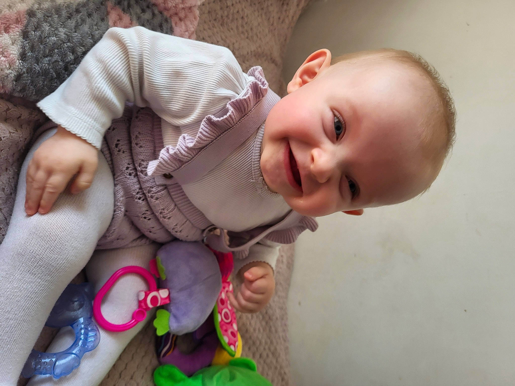 Amber joined the competition — help win amazing prizes! arm, baby, baby_toddler_clothing, cheek, child, eye, finger, happy, human_body, joy, leg, lip, mouth, nail, nose, person, pink, product, skin, sleeve