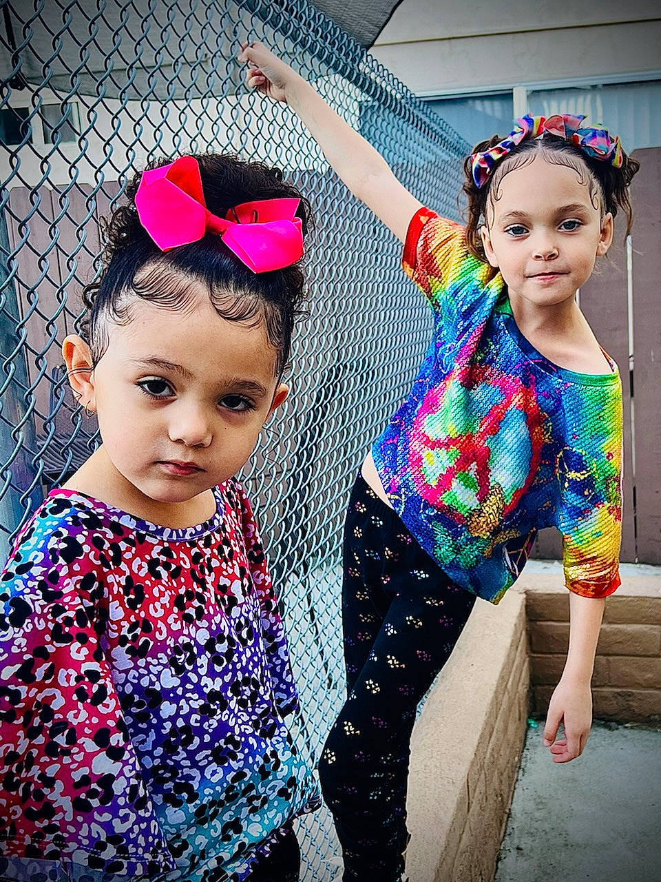 Sophiah is registered to the contest to win money with this photo: child, cool, day_dress, electric_blue, face, fashion, fashion_design, fun, gesture, happy, headgear, headpiece, headwear, magenta, pattern, person, pink, purple, sleeve, textile