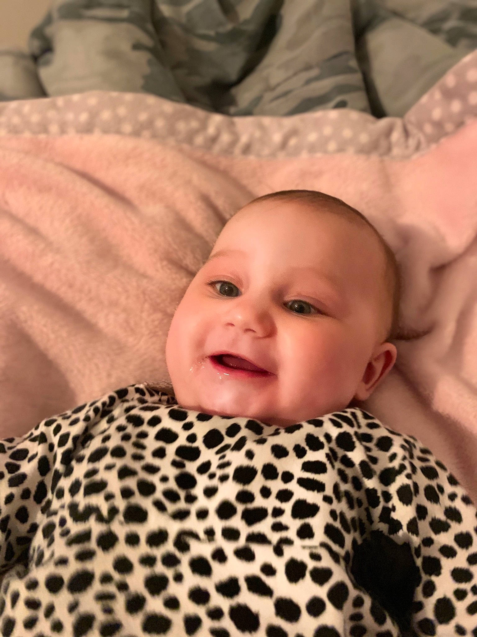 Danielle joined the competition — help win amazing prizes! baby, cheek, child, eye, face, head, lip, mouth, nose, pattern, person, portrait_photography, skin, smile, toddler