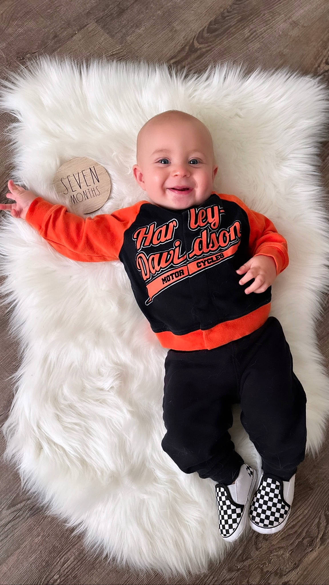 Jett joined the competition — help win amazing prizes! baby, baby_toddler_clothing, child, costume, costume_hat, event, fictional_character, fun, fur, happy, head, joy, person, pink, shoe, sleeve, smile, sportswear, t_shirt, textile