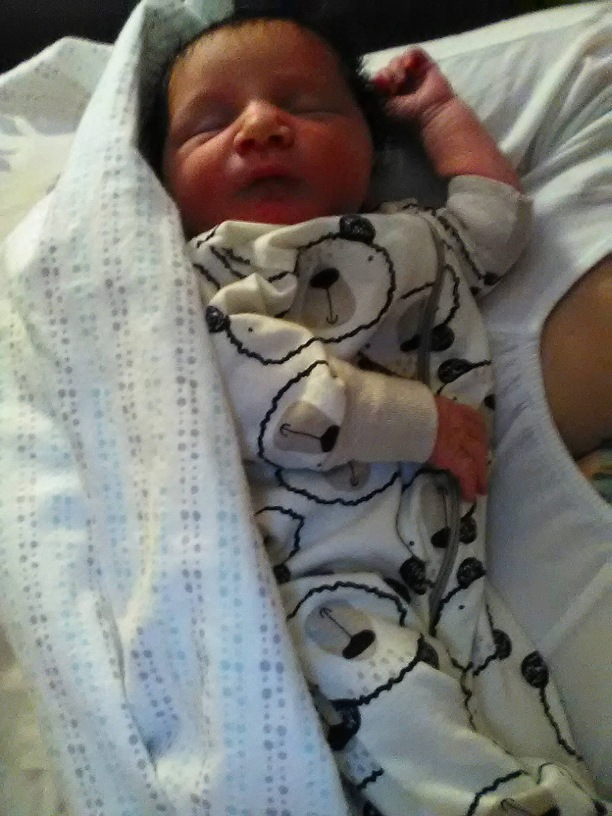 Gavyn is registered to the contest to win money with this photo: arm, baby_products, bedtime, child, childbirth, finger, girl, head, infant, person, product, sleep, toddler