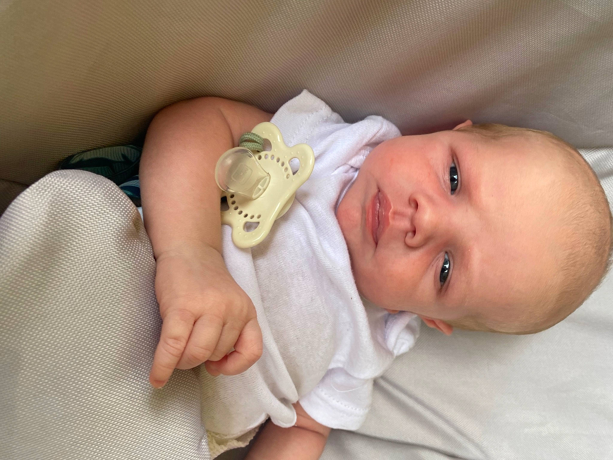 Kaisyn joined the competition — help win amazing prizes! baby, baby_products, baby_toddler_clothing, cheek, child, comfort, eye, eyelash, face, grass, happy, hat, headgear, iris, linens, lip, person, skin, smile, textile