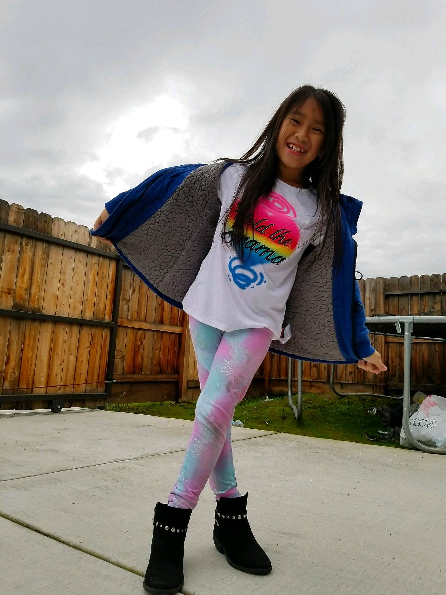 Kairi joined the competition — help win amazing prizes! beauty, blue, clothing, costume, fashion, footwear, human_leg, joy, knee, leg, leggings, long_hair, outerwear, person, photo_shoot, photography, pink, snapshot, street_fashion, t_shirt