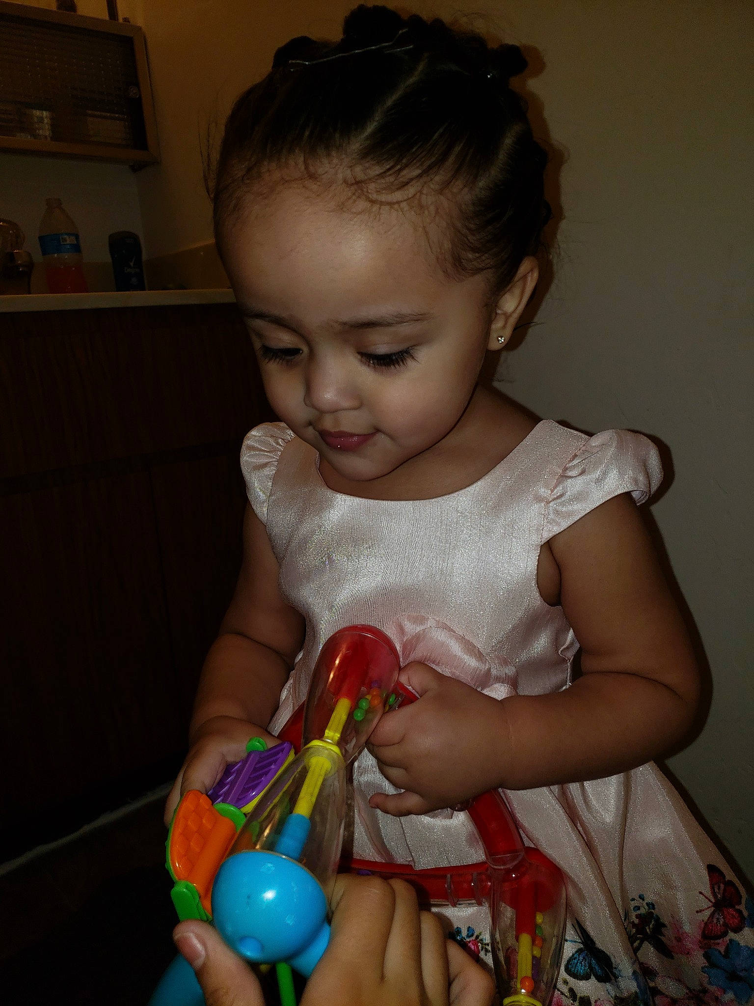 Ana'Leia joined the competition — help win amazing prizes! baby, child, ear, easter, eye, holiday, iris, person, play, skin, smile, toddler