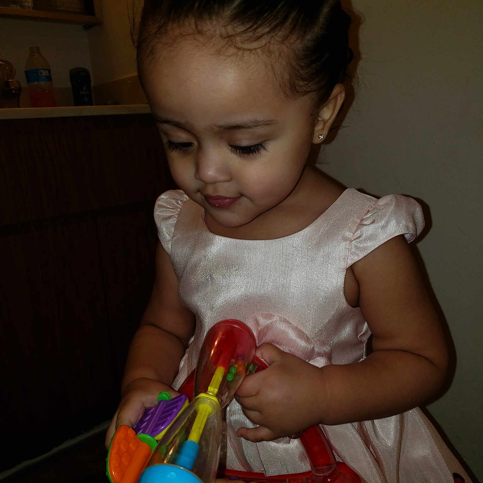 Ana'Leia joined the competition — help win amazing prizes! baby, child, ear, easter, eye, holiday, iris, person, play, skin, smile, toddler