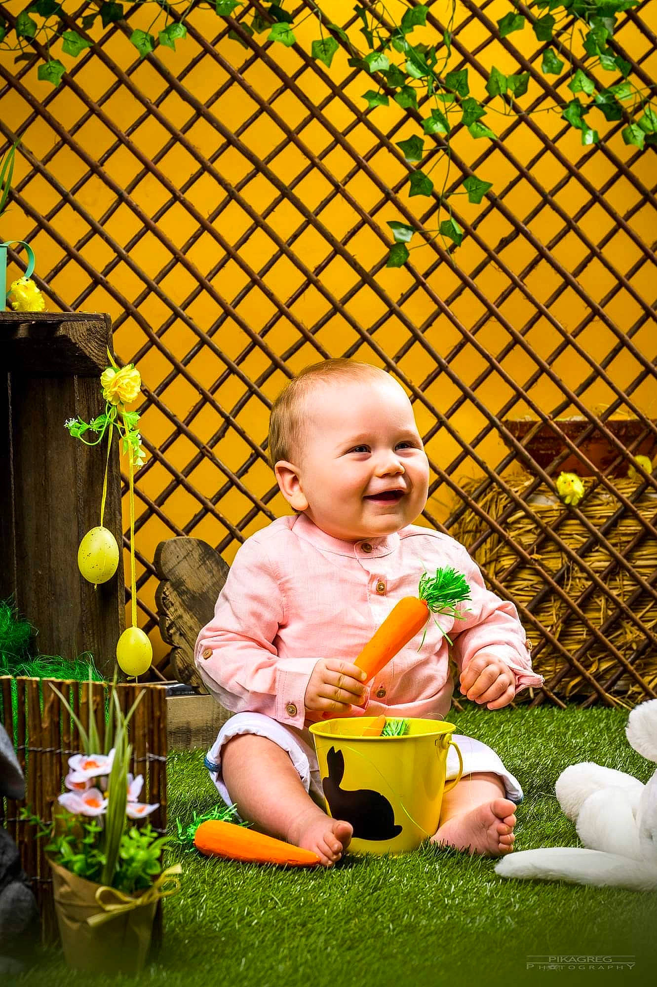 Lény participe au concours pour gagner de l'argent avec cette photo : baby, baby_toddler_clothing, beauty, child, flower, flowerpot, fun, grass, happy, houseplant, joy, leisure, mesh, people_in_nature, person, photograph, plant, play, sitting, smile