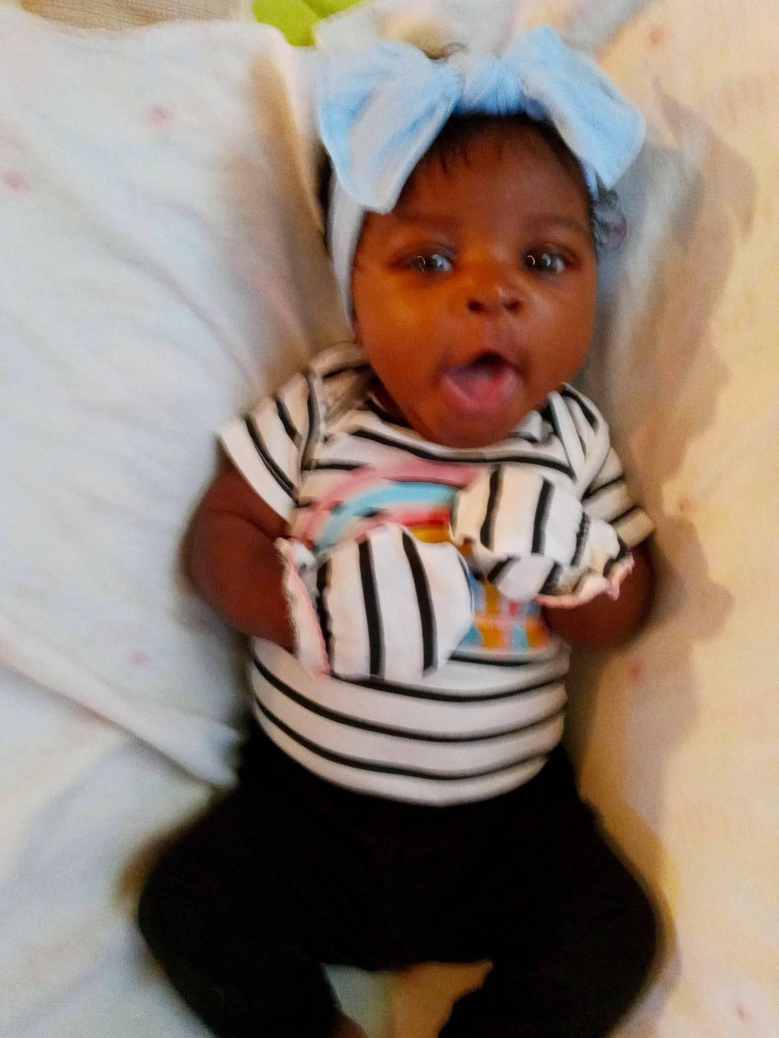 Brinleigh joined the competition — help win amazing prizes! active_pants, baby, baby_toddler_clothing, cheek, child, comfort, fun, happy, hat, hoodie, knee, linens, nose, outerwear, person, room, sitting, sleeve, t_shirt, thigh