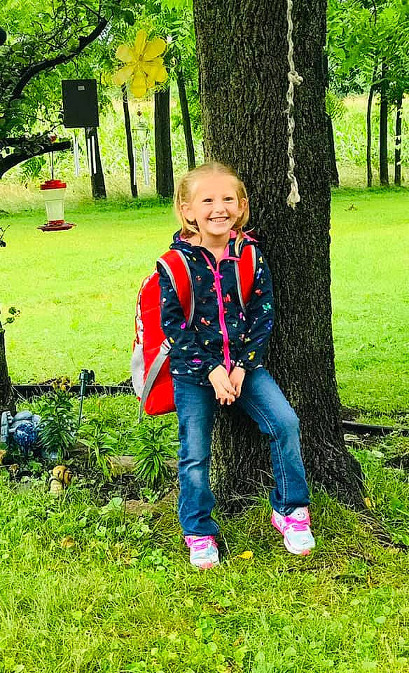 Raeanna joined the competition — help win amazing prizes! botany, child, grass, joy, leaf, people_in_nature, person, plant, play, toddler, tree