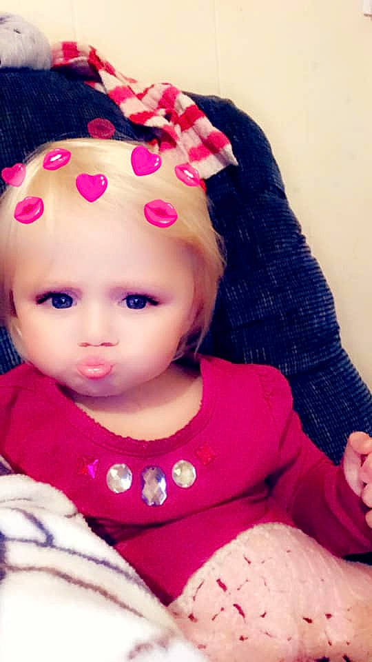 Lydai joined the competition — help win amazing prizes! baby, cheek, child, doll, hair_accessory, headgear, lip, magenta, person, pink, toddler, toy