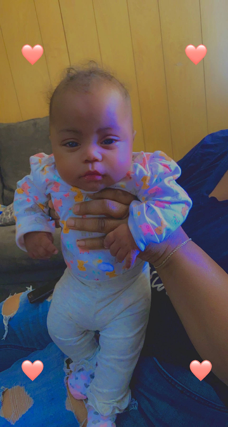 Jayda joined the competition — help win amazing prizes! arm, azure, baby, baby_toddler_clothing, cheek, comfort, finger, fun, gesture, happy, human_body, iris, joint, mouth, nose, person, shoulder, skin, standing, toddler