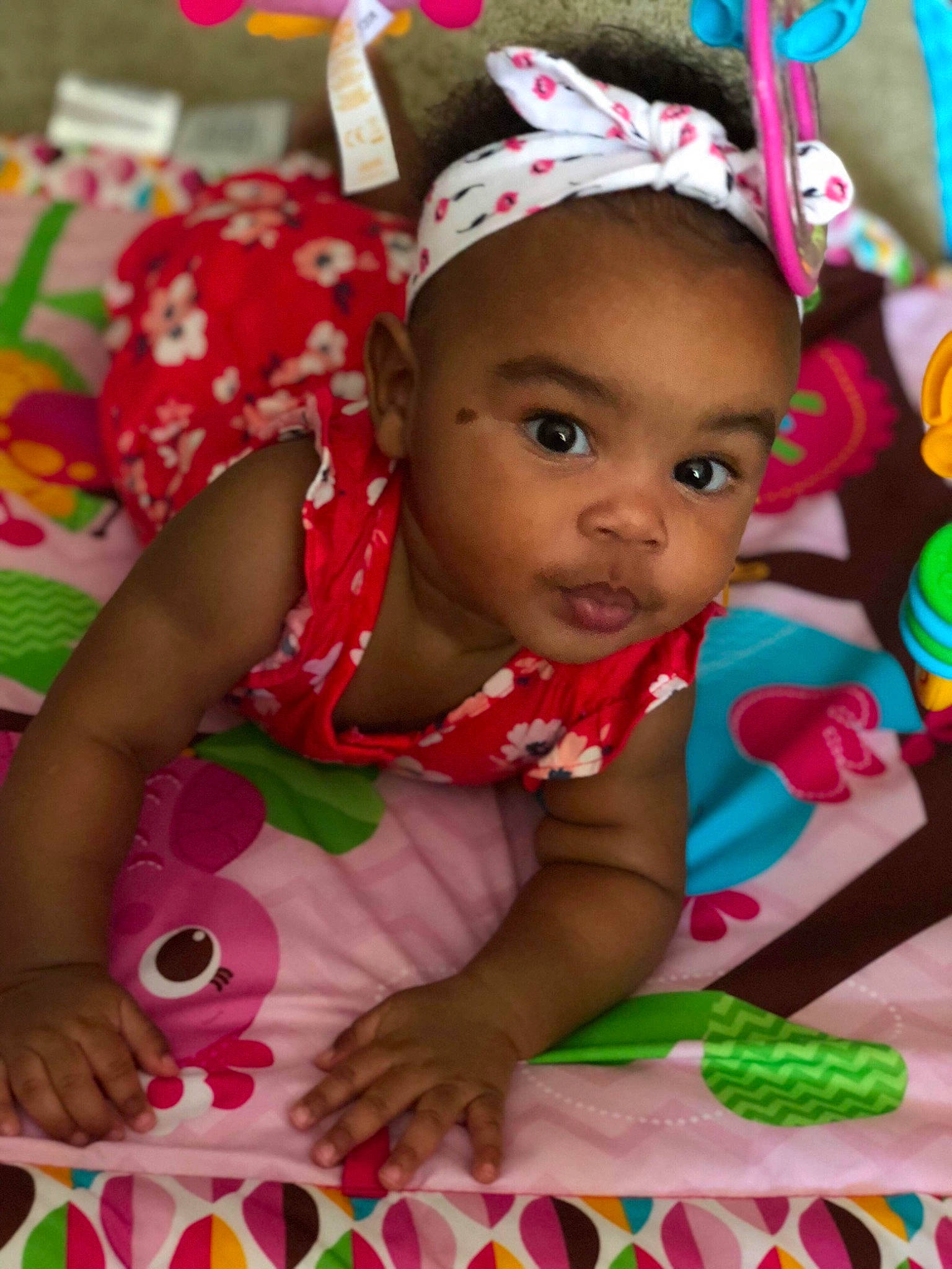 Aliviah joined the competition — help win amazing prizes! child, day, girl, infant, person, pink, play, product, skin, toddler