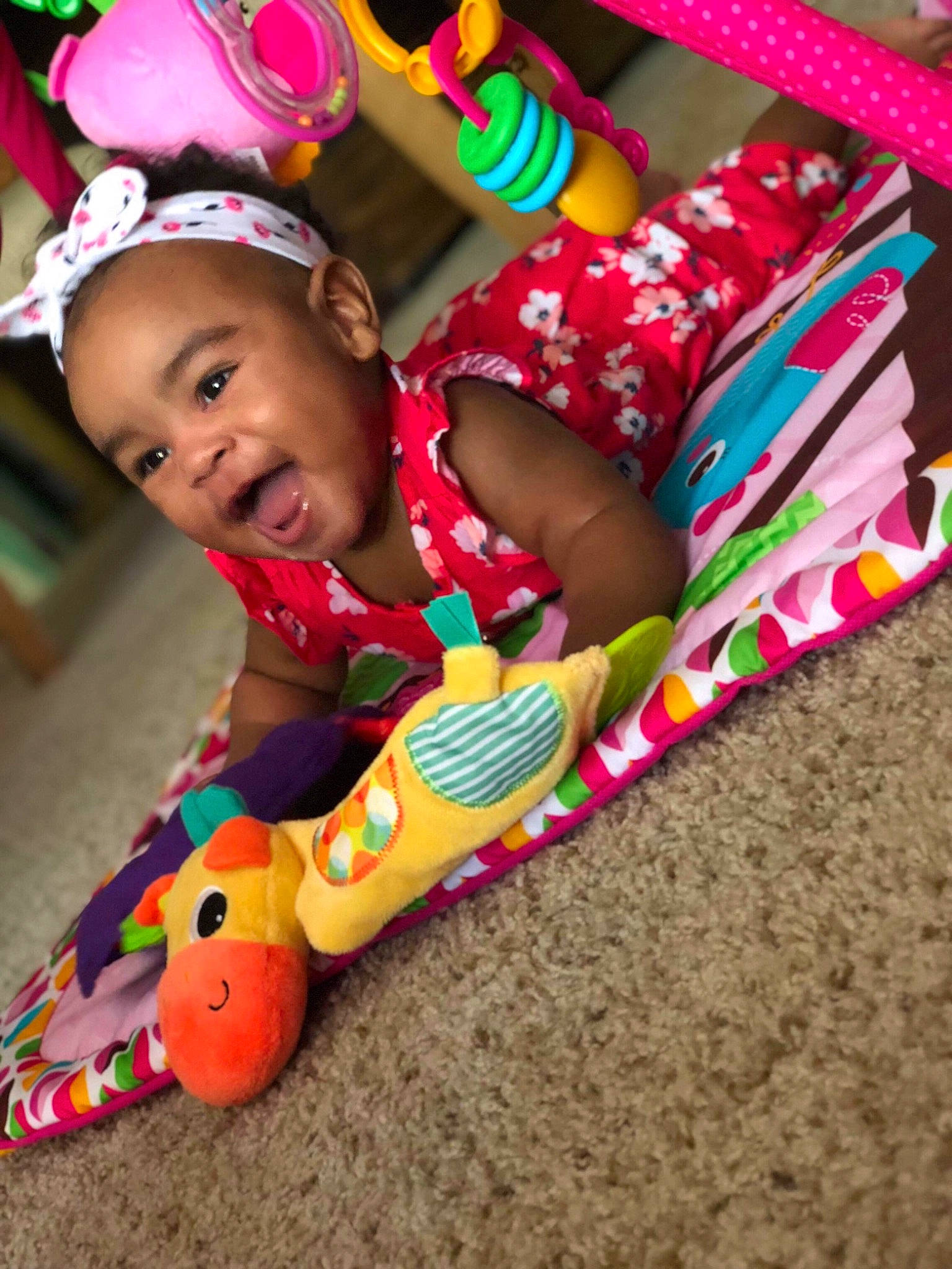 Aliviah joined the competition — help win amazing prizes! child, fun, infant, person, play, product, toddler, toy