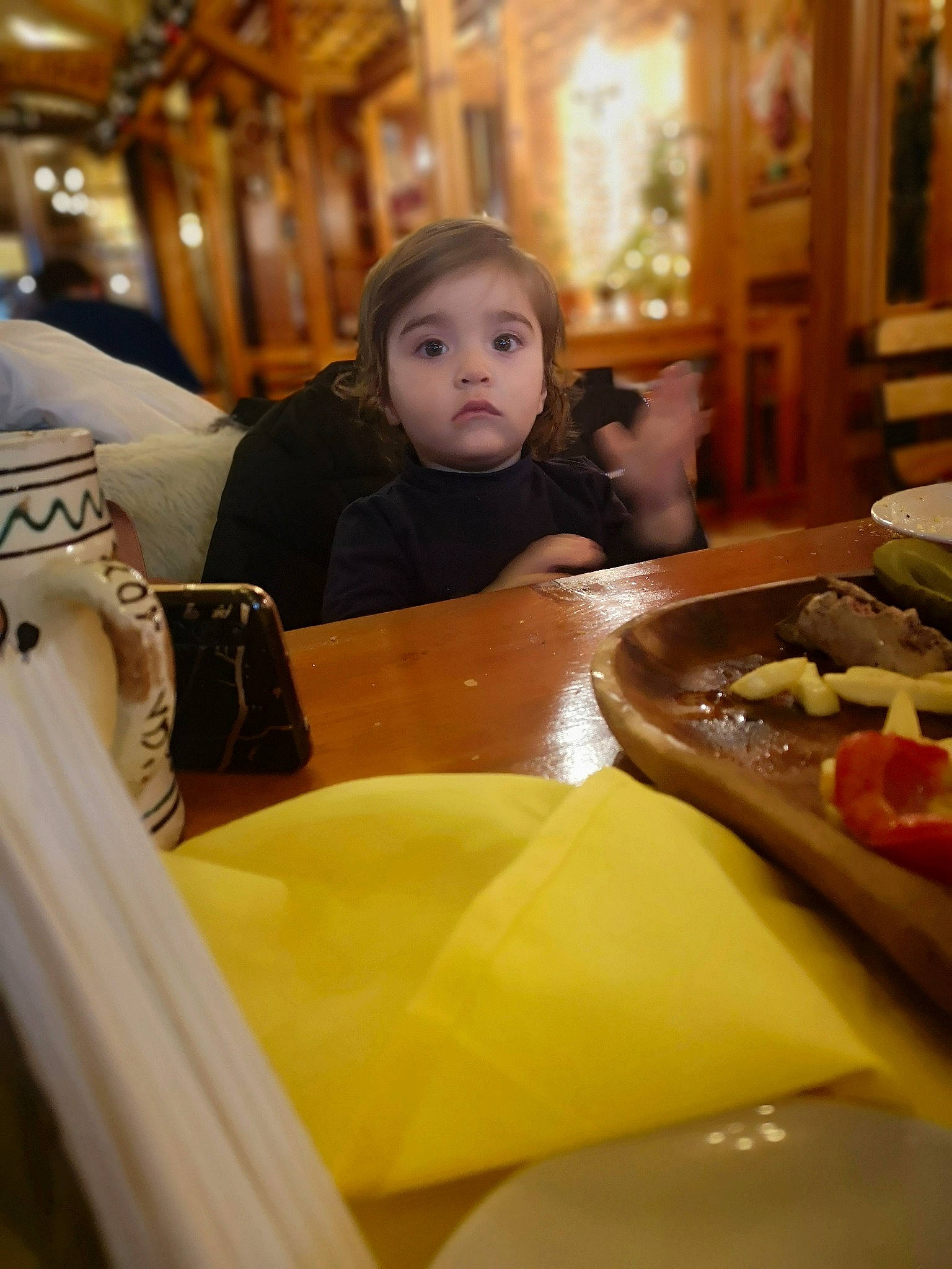 Matei joined the competition — help win amazing prizes! baby, bag, bowl, breakfast, chair, child, comfort_food, dishware, event, food, fun, human, person, plate, room, sitting, sweetness, table, tableware, toddler